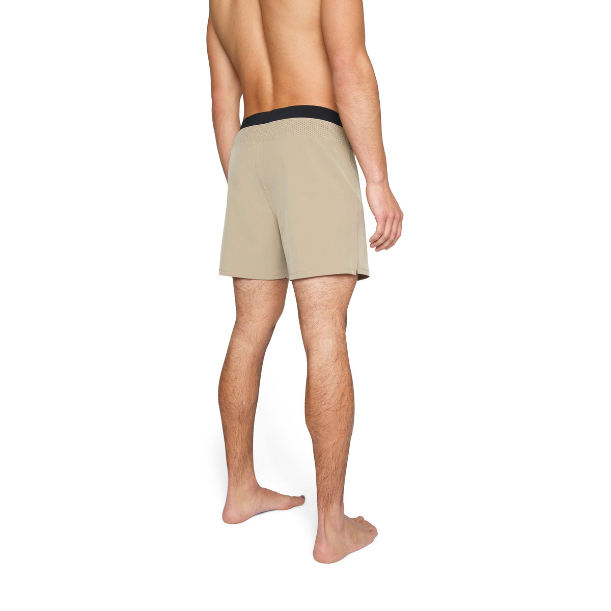 Yoga Crow™ Men's FLOW SHORTS with Liner & Pockets in Aluminum