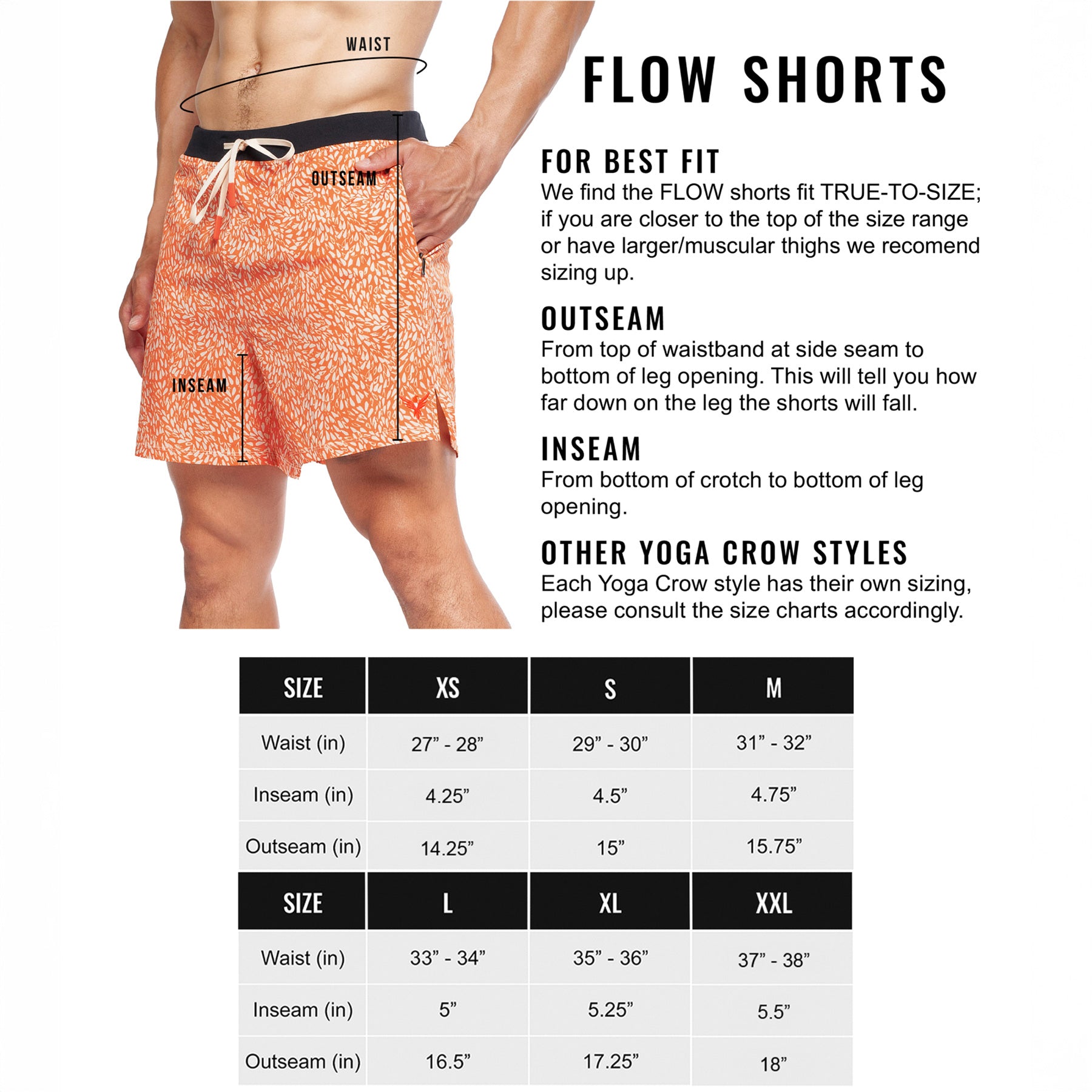 Flow Shorts - Desert Orange