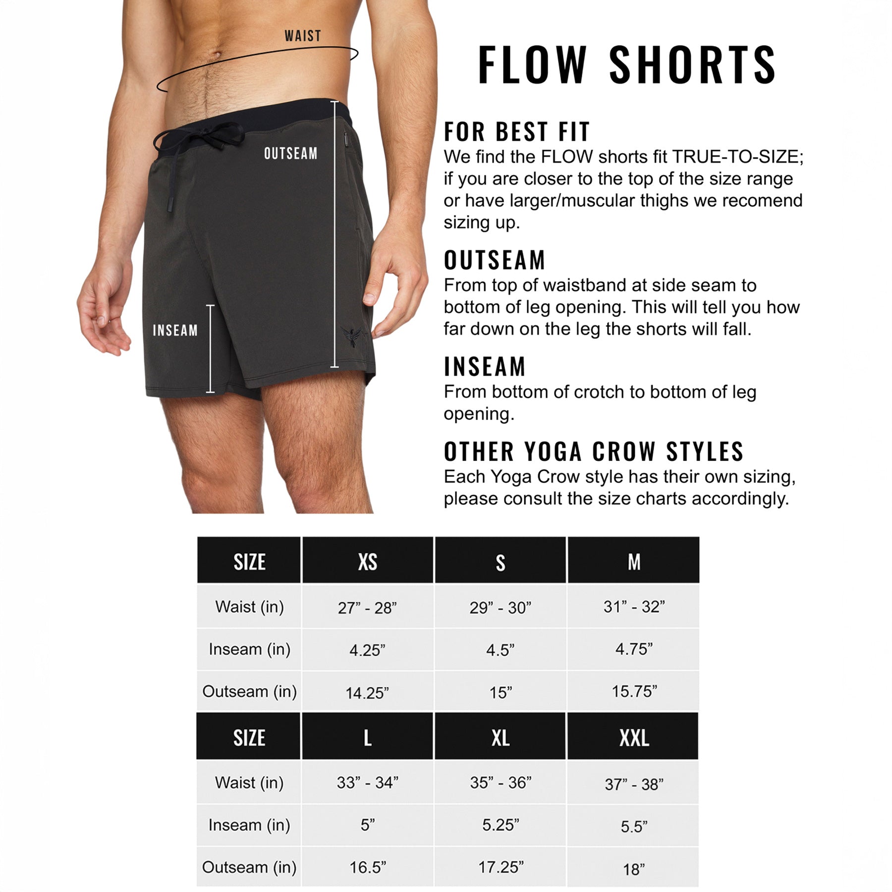 Flow Shorts - Faded Black