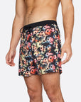 Flow Shorts - Black Floral