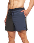 Flow Shorts - Blue / Black