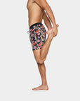 Flow Shorts - Black Floral