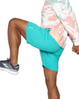 Swerve Shorts - Aqua Blue