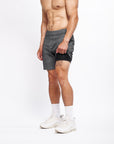 Swerve Shorts - Heather Grey