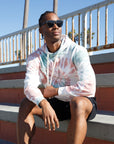 West Side Hoodie - Coral Swirl