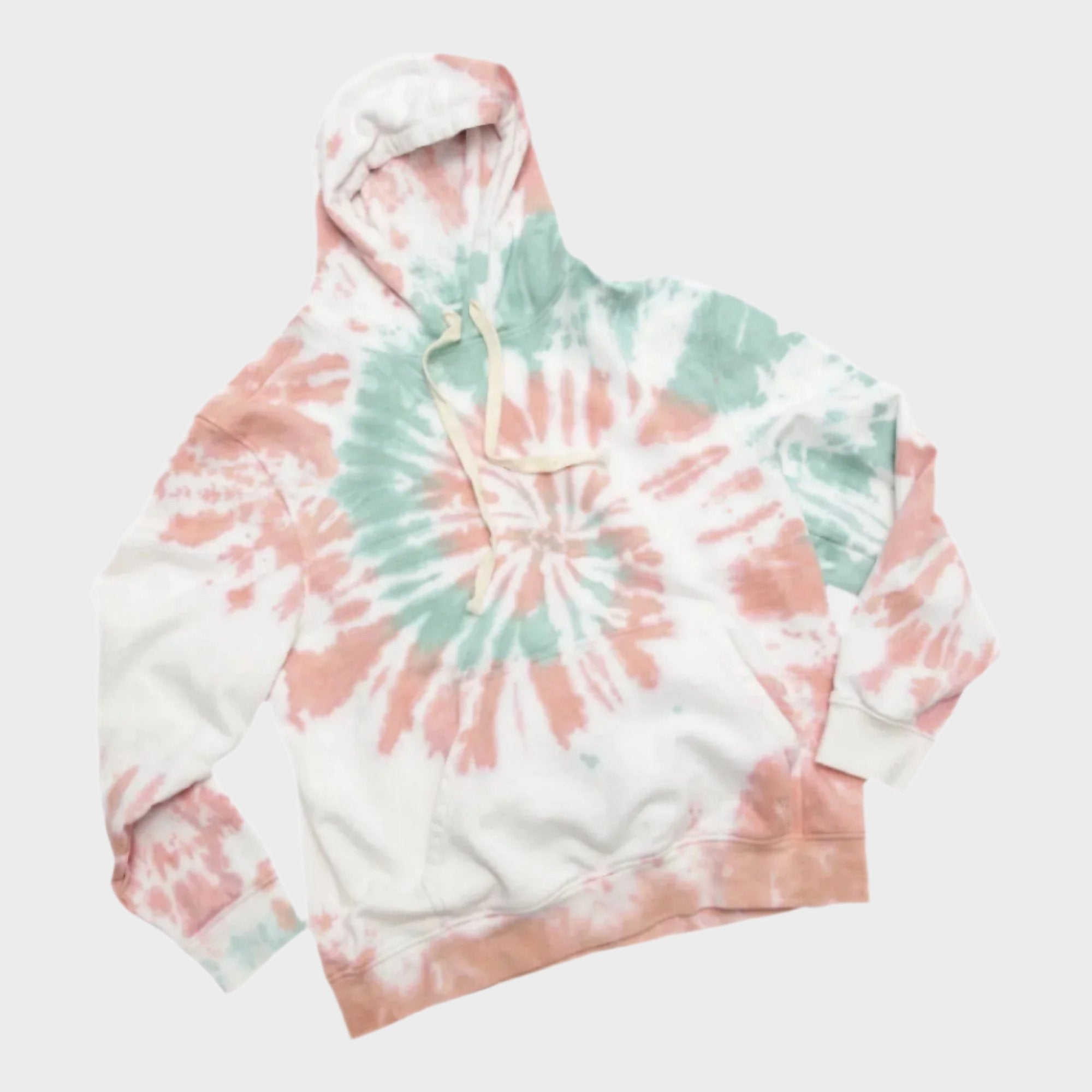 West Side Hoodie - Coral Swirl