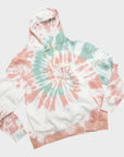 West Side Hoodie - Coral Swirl